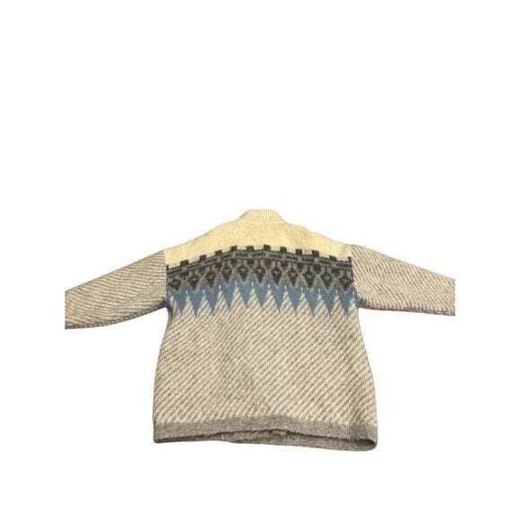 Alafoss Ice wool 100% Ice Wool Winter Coat - Picture 7 of 9